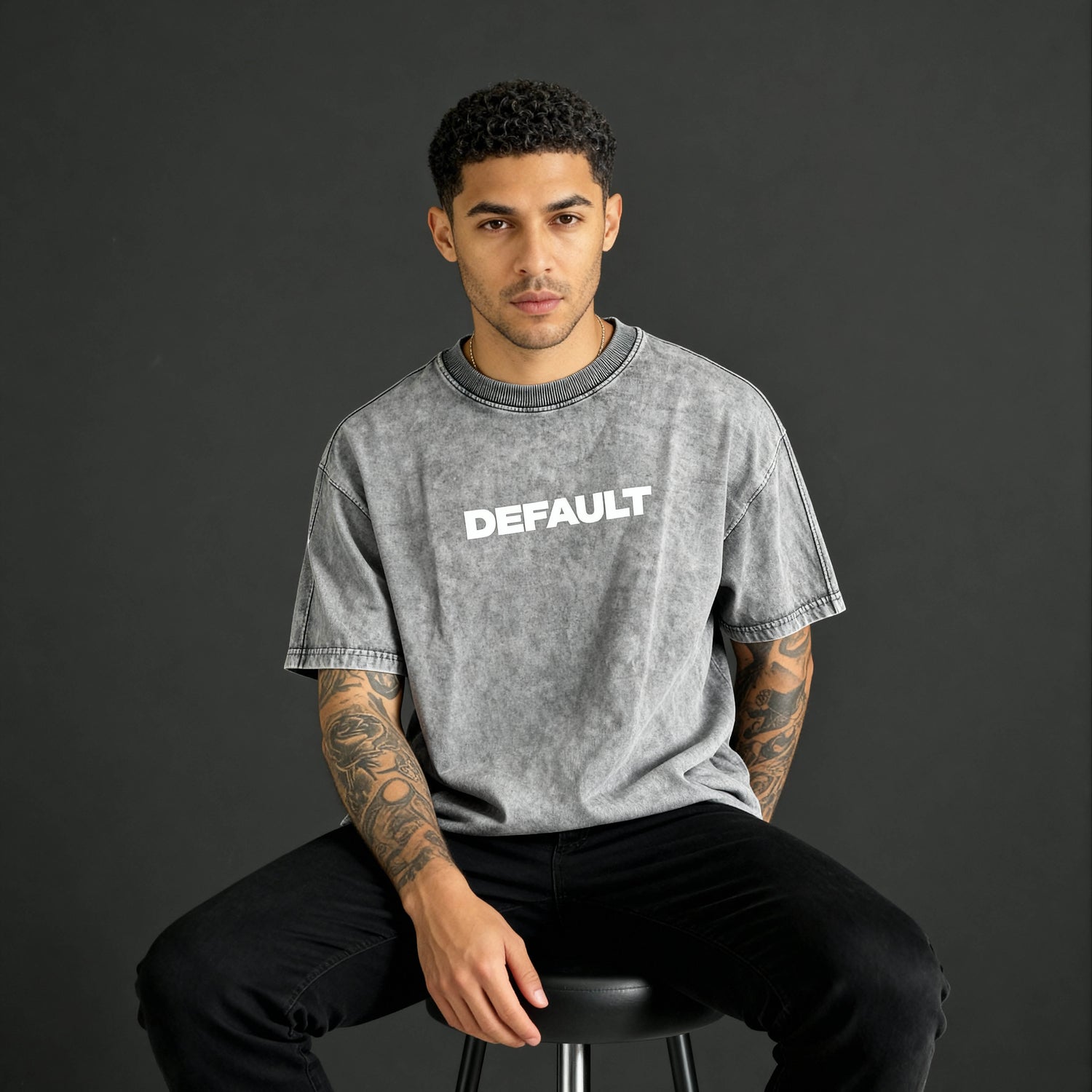 Default House of Ragr Acid Wash Grey