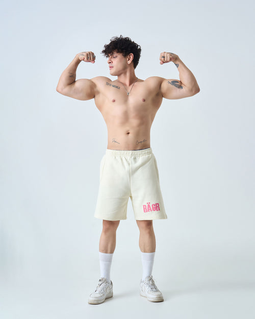 Ragr Shorts- Antique White
