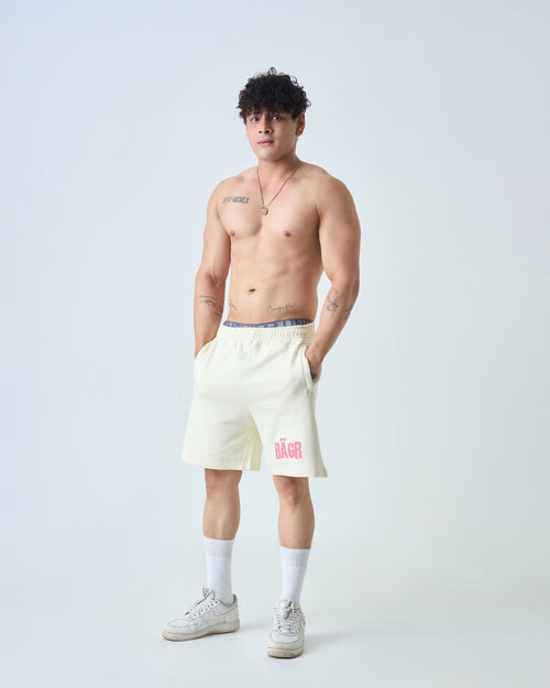 Ragr Shorts- Antique White