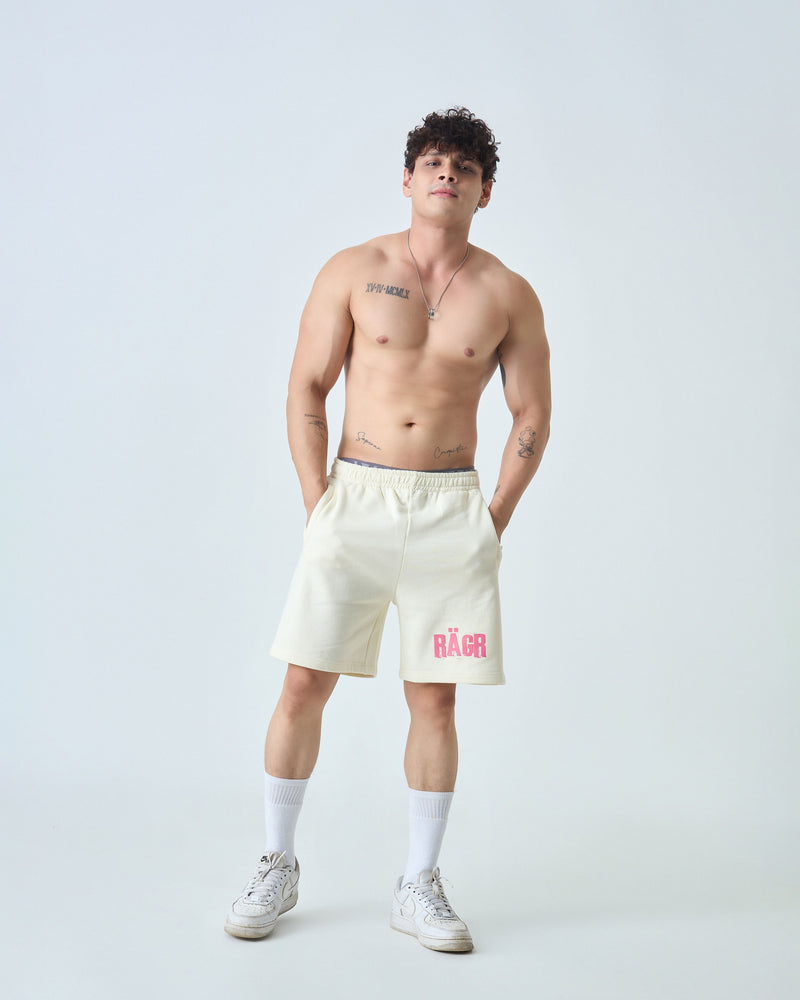 Ragr Shorts- Antique White