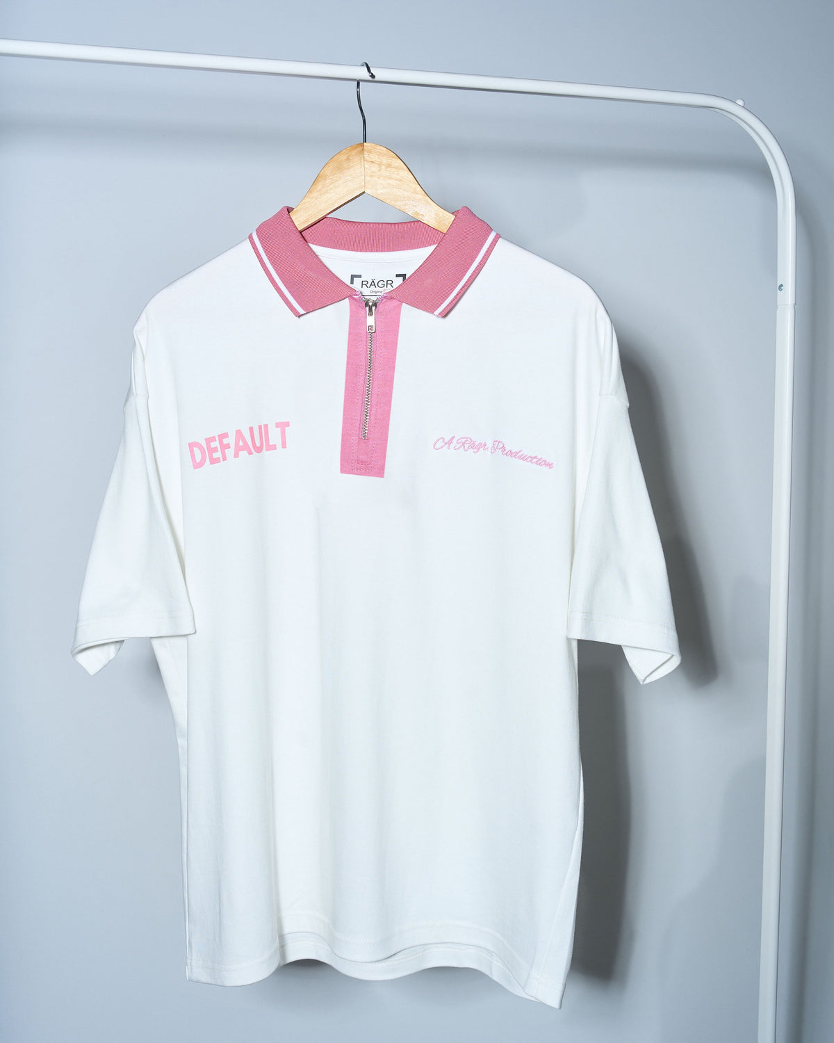 Default Polo T Shirt- White