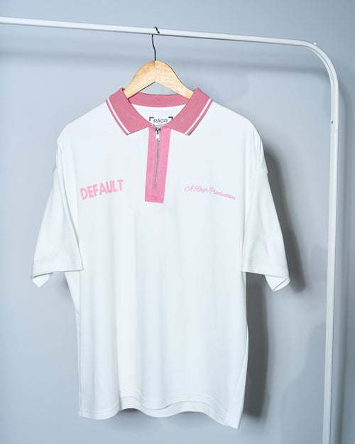Default Polo T Shirt- White