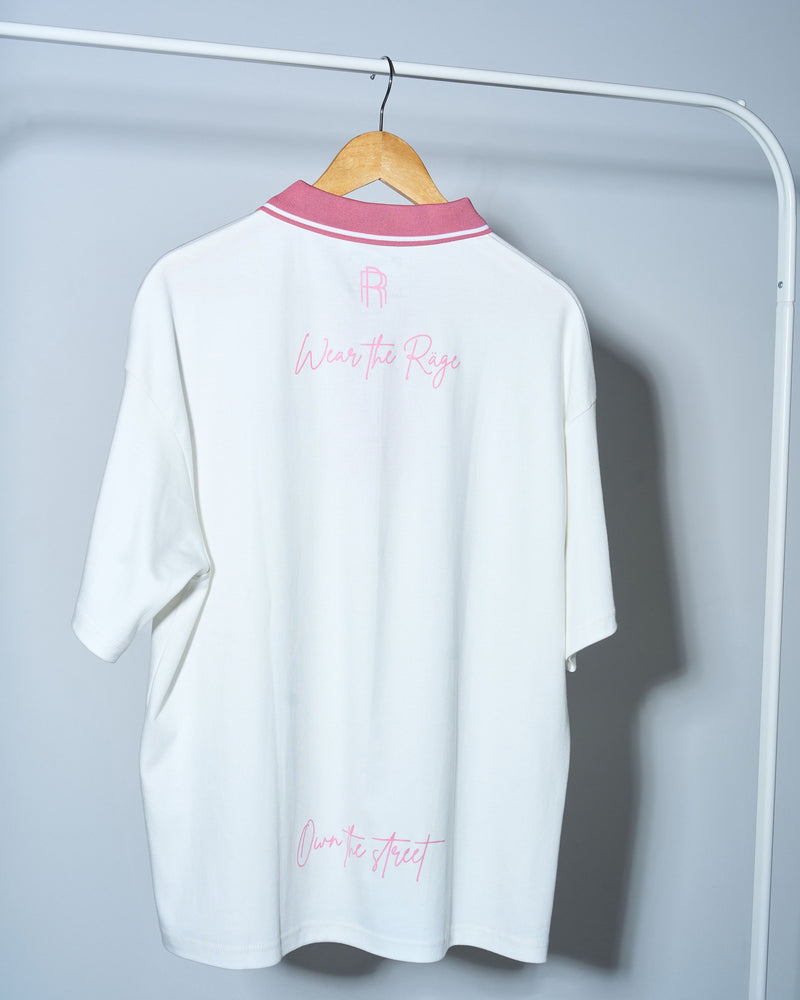 Default Polo T Shirt- White