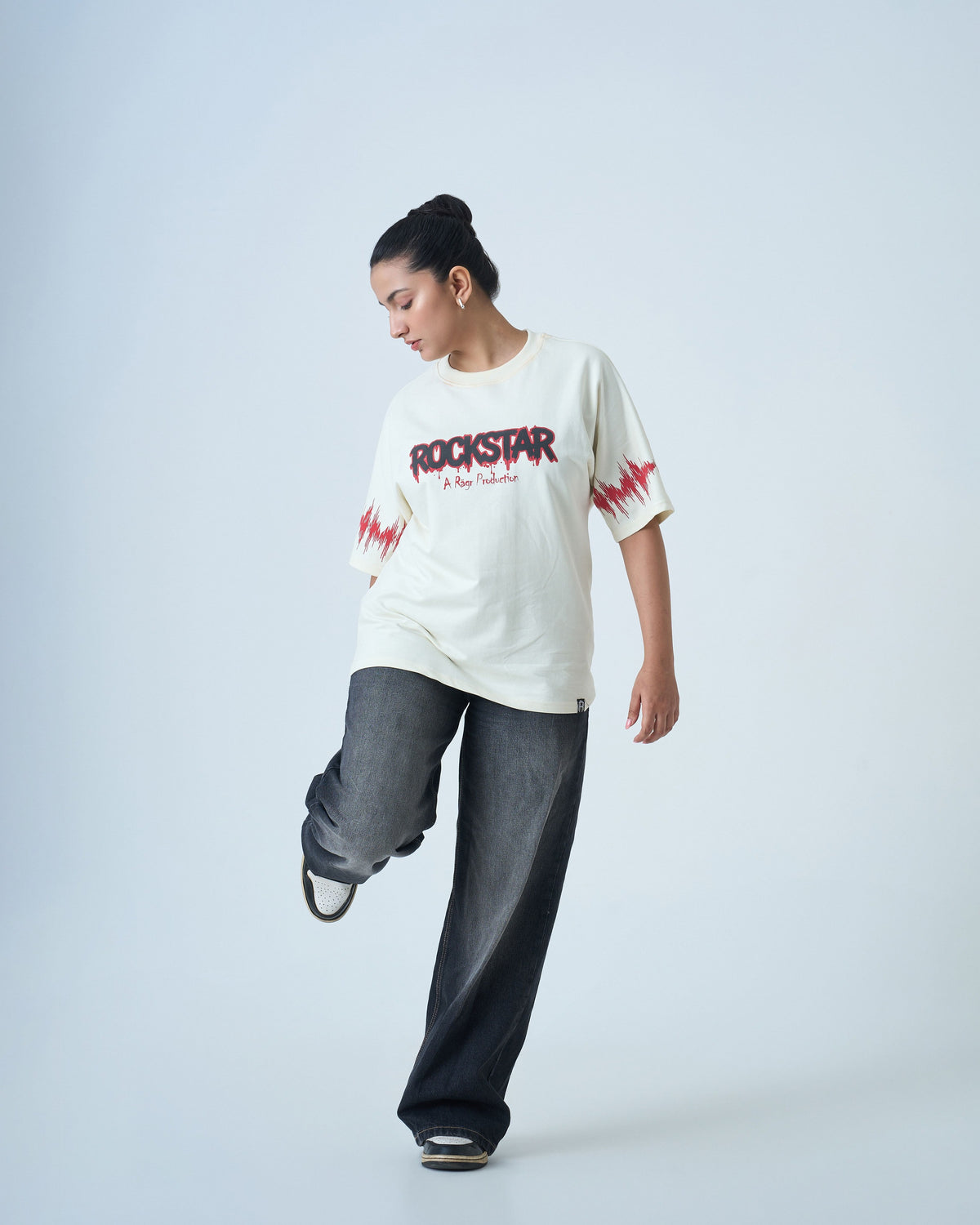 Rockstar T Shirt- White