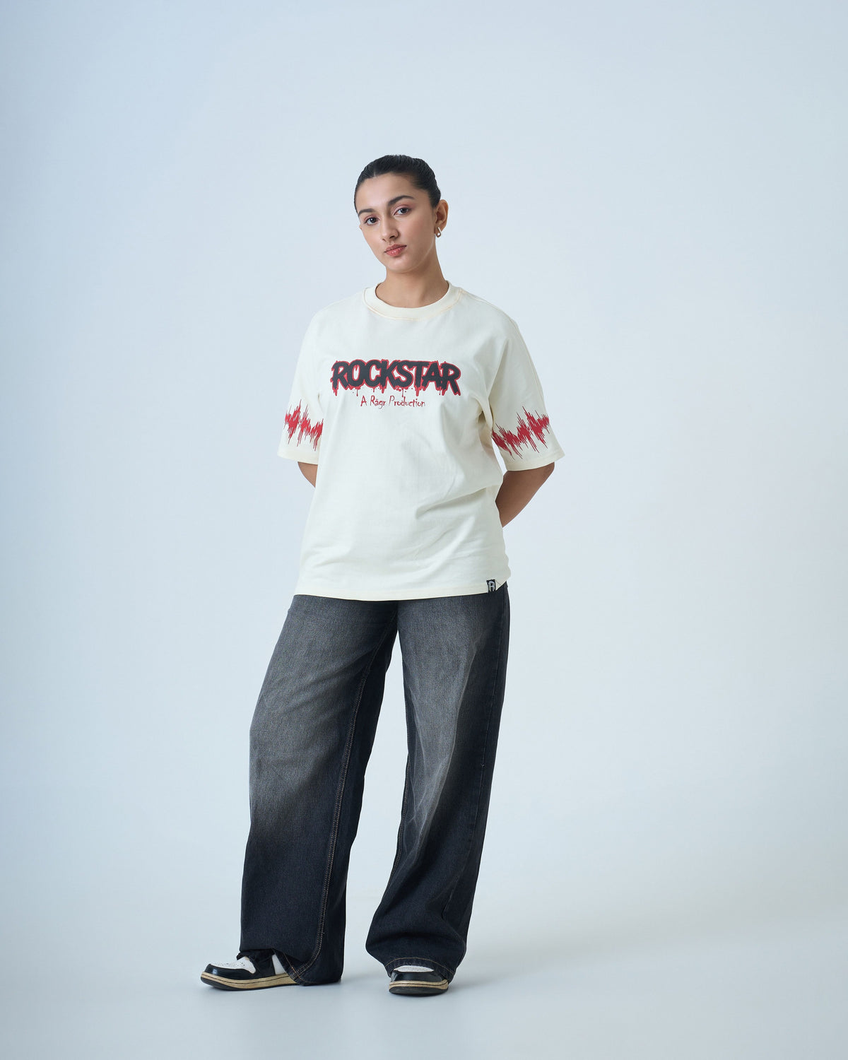 Rockstar T Shirt- White