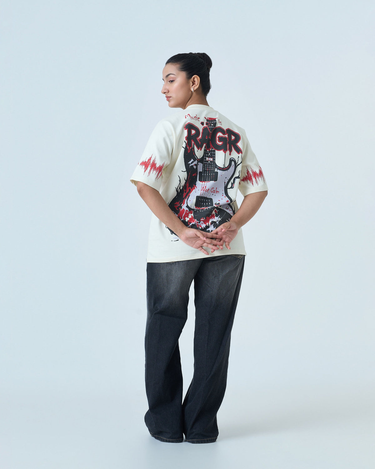 Rockstar T Shirt- White