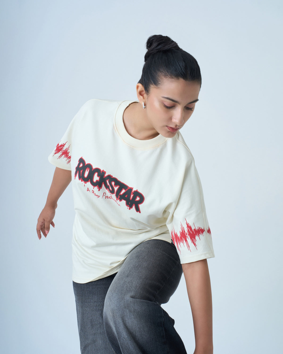 Rockstar T Shirt- White
