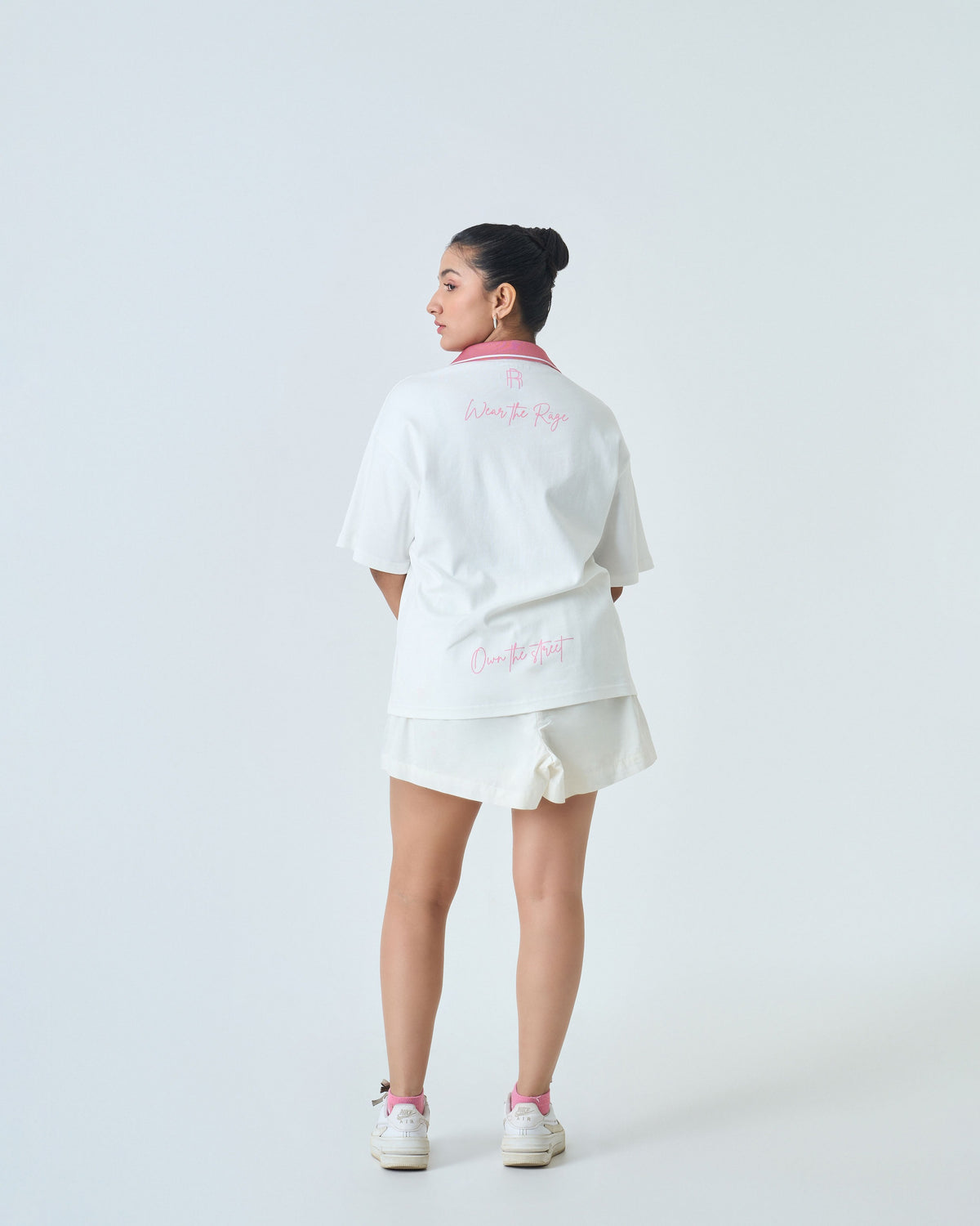 Default Polo T Shirt- White