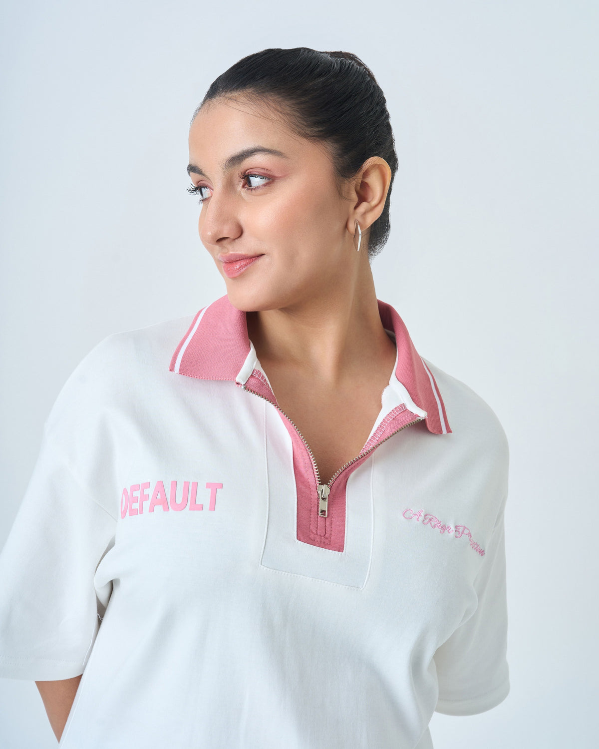 Default Polo T Shirt- White