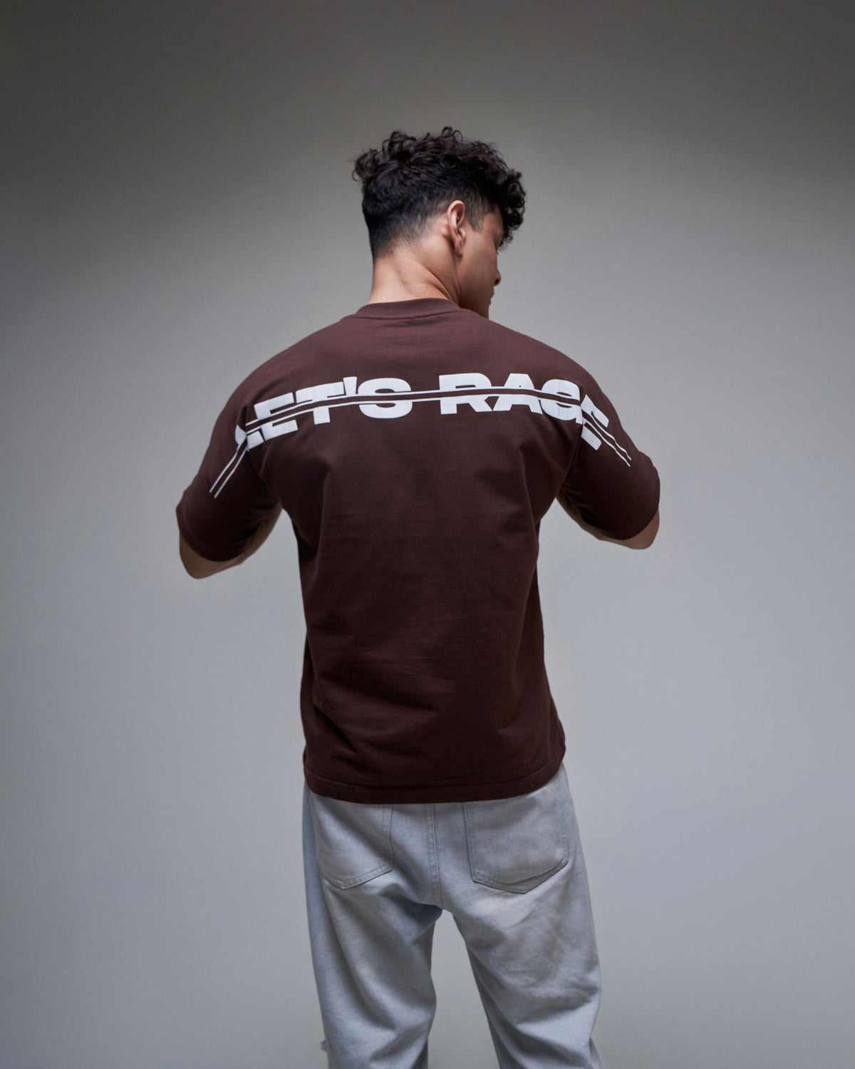 It's a Saturday' T shirt - Coffee