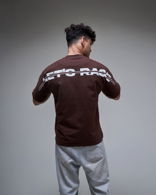 It's a Saturday' T shirt - Coffee