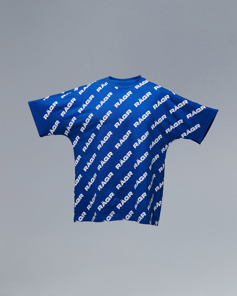 All Over Logo T shirt - Royal Blue