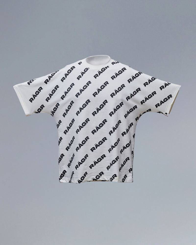 All Over Logo T shirt - Antique White