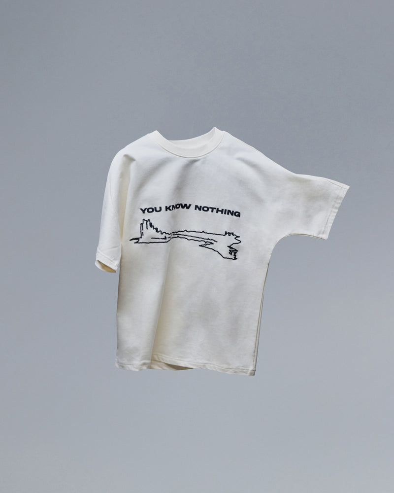 Dragon- You Know Nothing'- Antique white