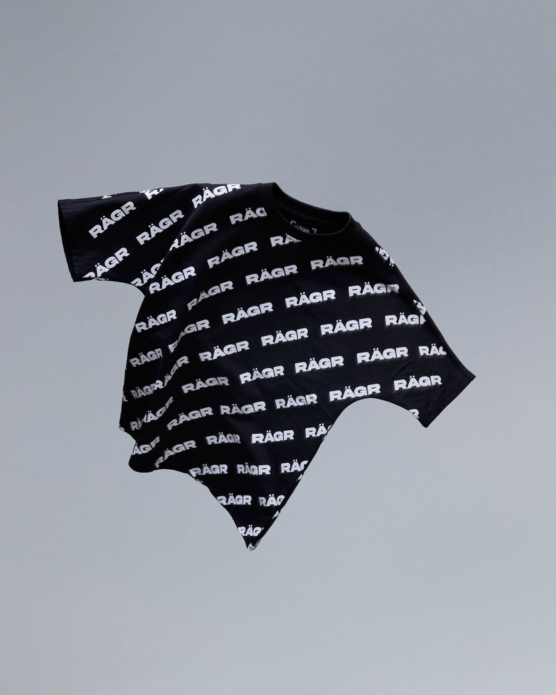 All Over Logo T shirt - Black