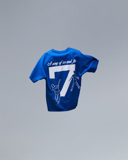 No. 7- A Song of Ice and Fire' T shirt - Royal Blue