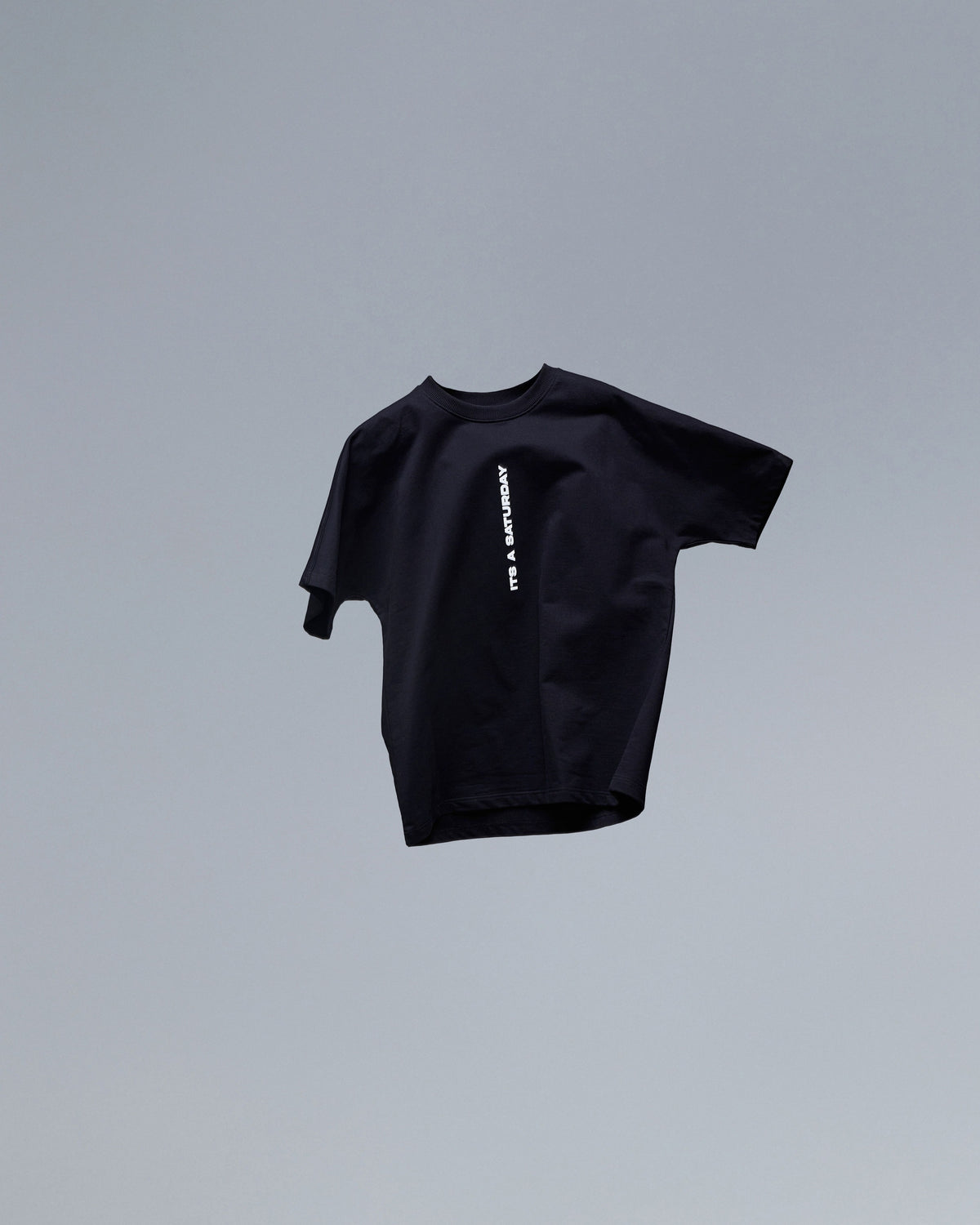 It's a Saturday' T shirt - Black