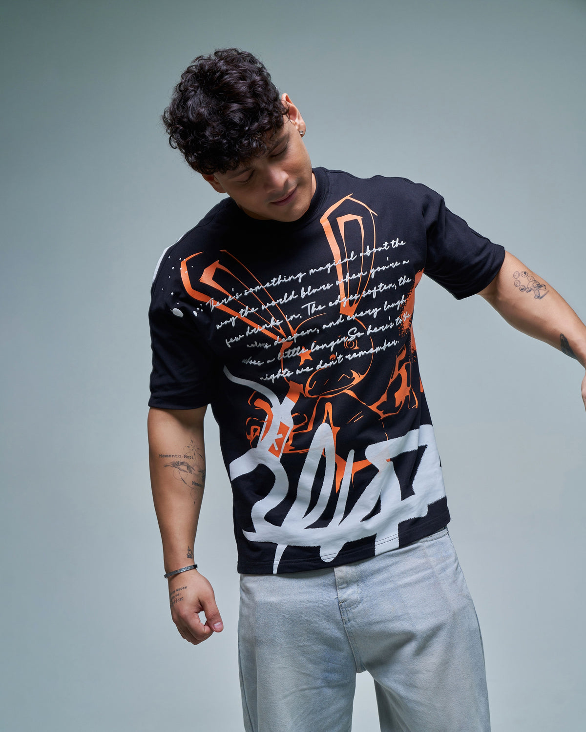Orange Bunny T shirt