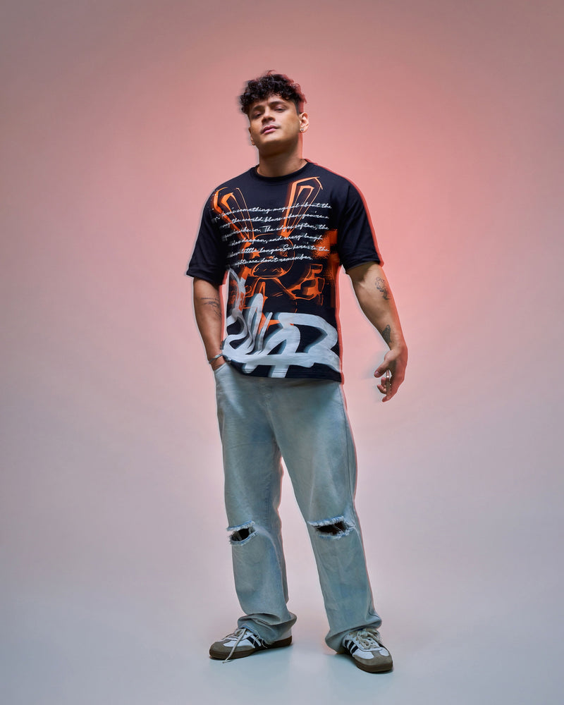 Orange Bunny T shirt