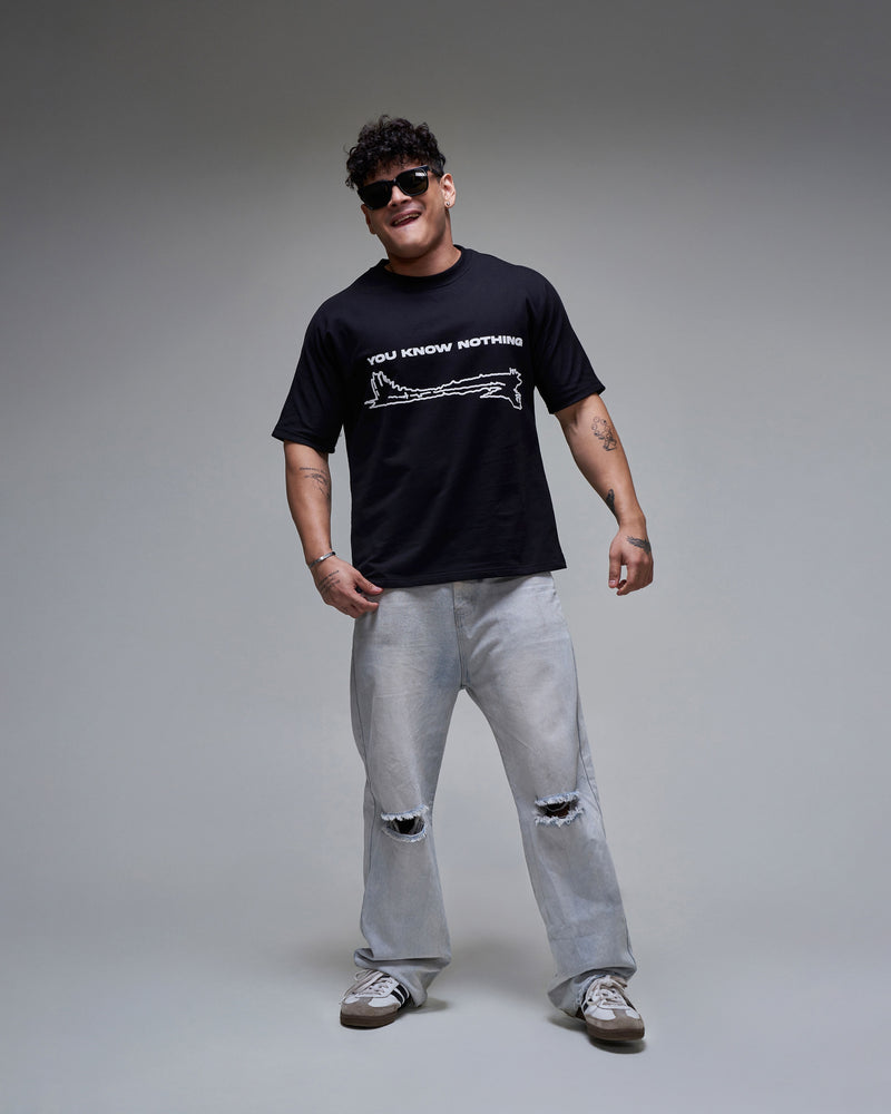 Dragon- You Know Nothing' - Black