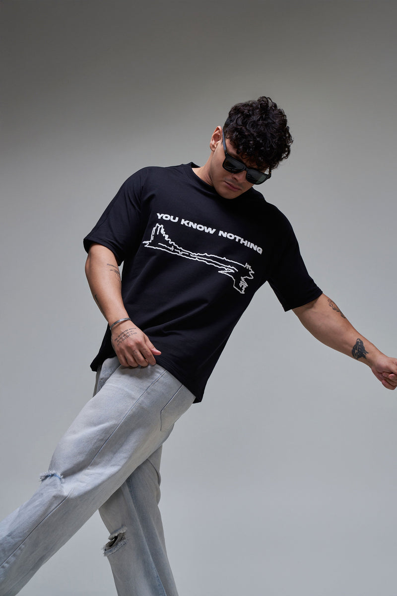 Dragon- You Know Nothing' - Black