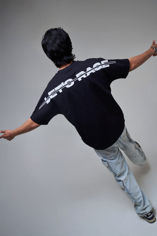 It's a Saturday' T shirt - Black